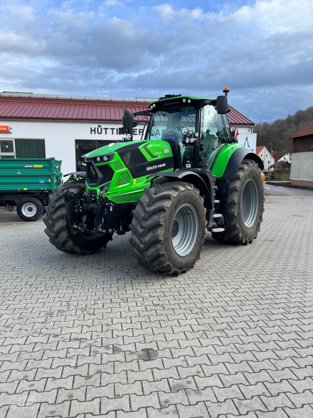 Traktor Türe ait Deutz-Fahr Agrotron 7250 TTV, Gebrauchtmaschine içinde Treuchtlingen (resim 4)