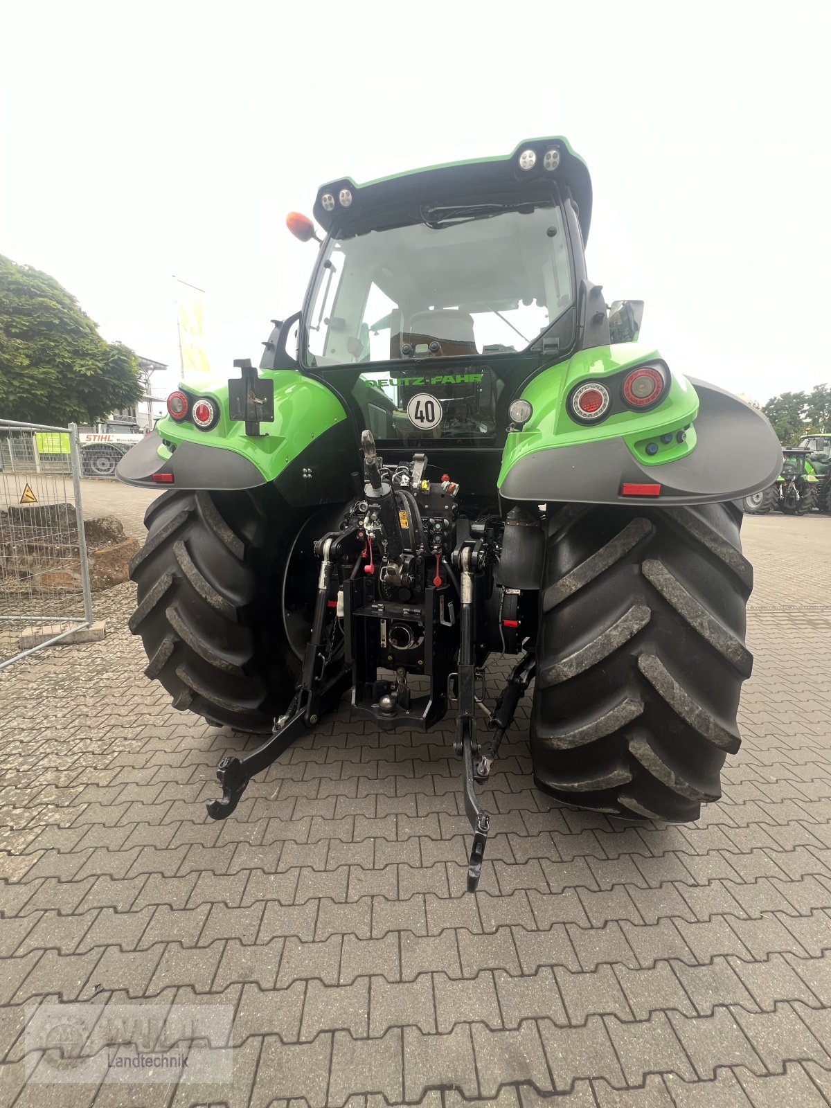 Traktor van het type Deutz-Fahr Agrotron 7250 TTV, Gebrauchtmaschine in Rudendorf (Foto 3)