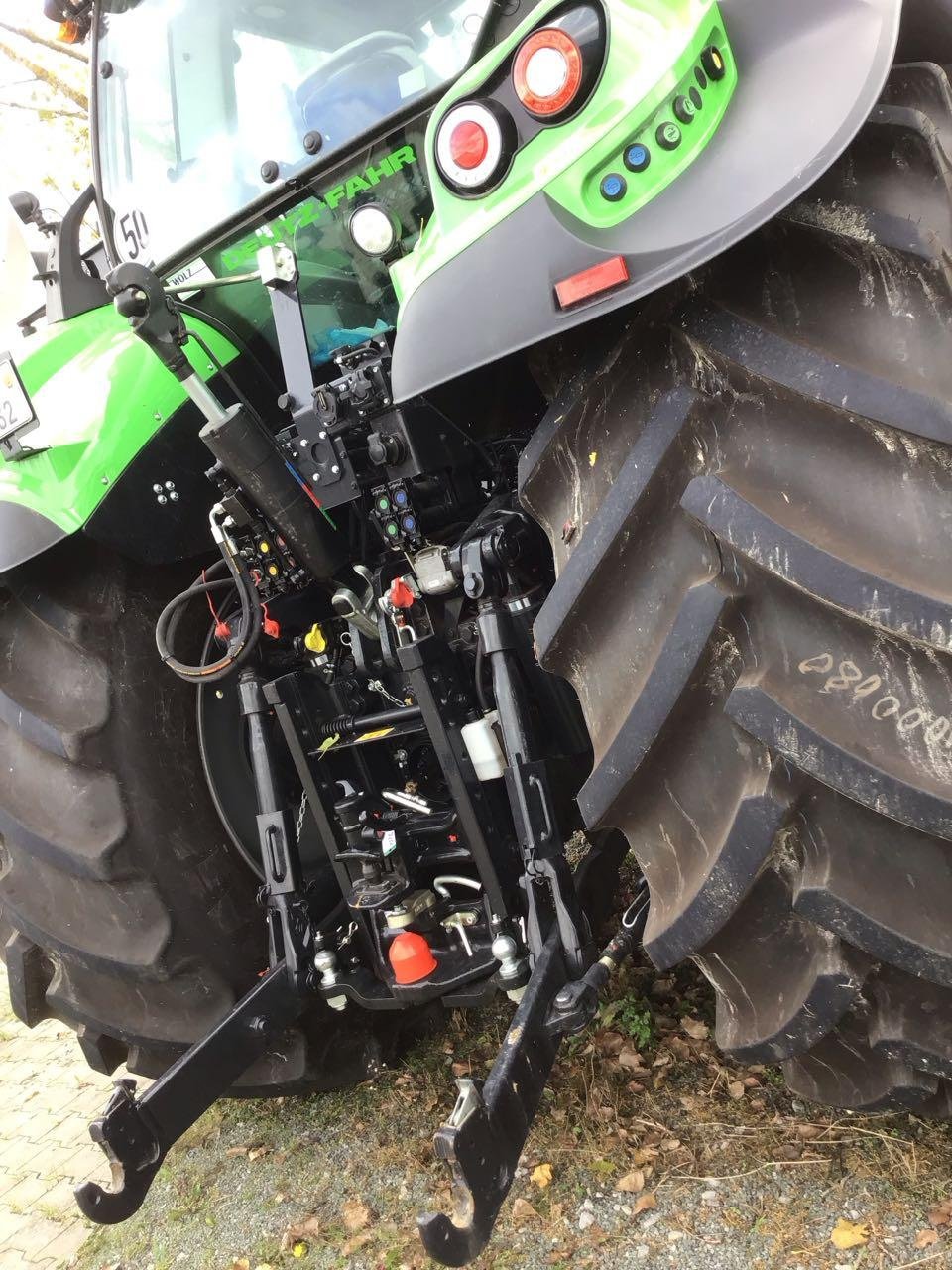 Traktor tipa Deutz-Fahr Agrotron 7250 TTV, Neumaschine u Burgbernheim (Slika 9)