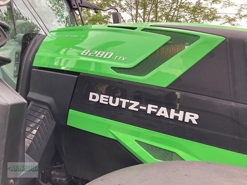 Traktor des Typs Deutz-Fahr Agrotron 8280 TTV, Vorführmaschine in Schlettau (Bild 4)