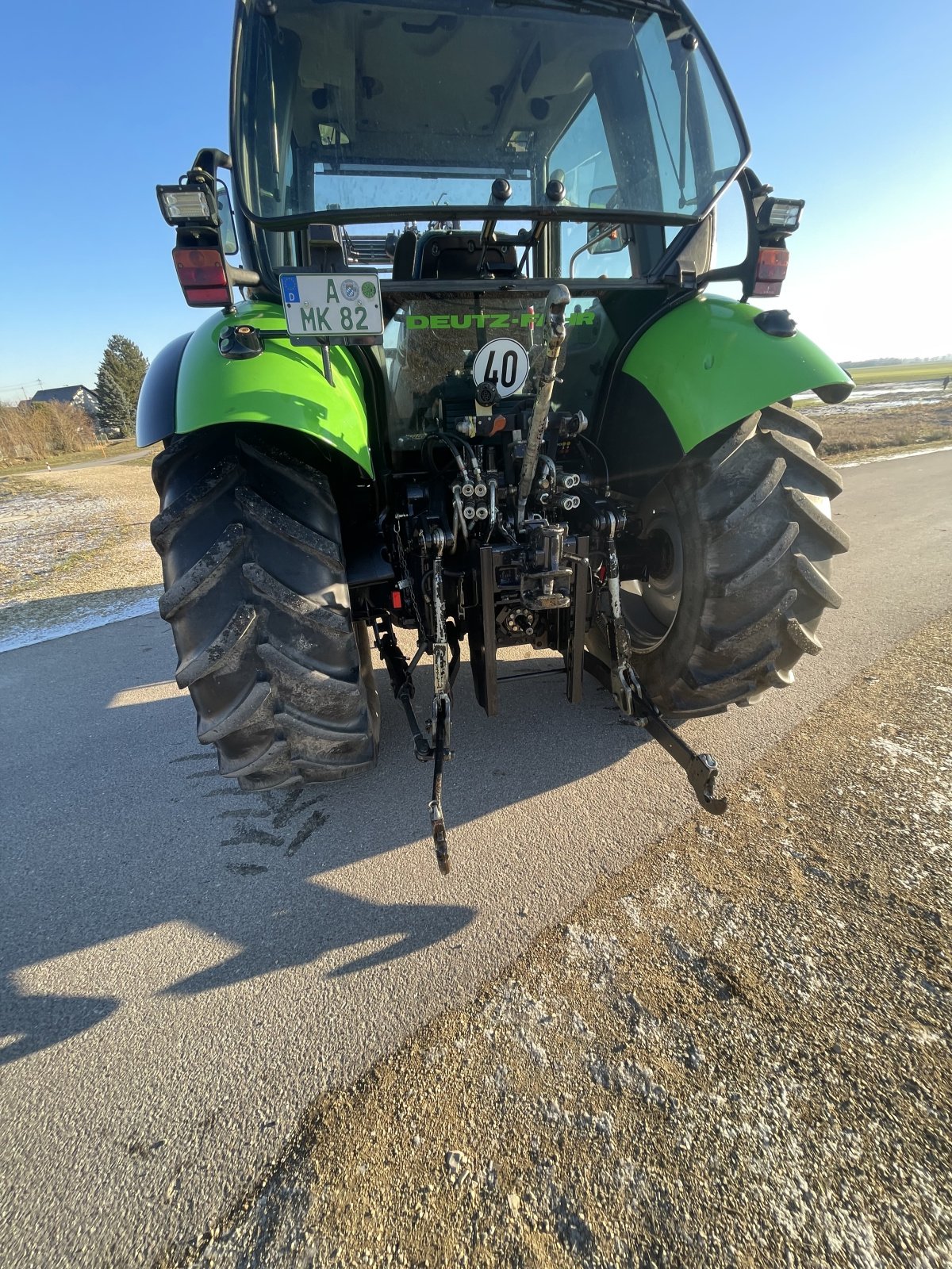 Traktor typu Deutz-Fahr Agrotron 85 MK 2, Gebrauchtmaschine w Westendorf (Zdjęcie 5)