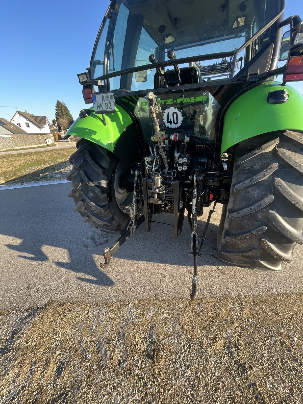 Traktor del tipo Deutz-Fahr Agrotron 85 MK 2, Gebrauchtmaschine en Westendorf (Imagen 9)