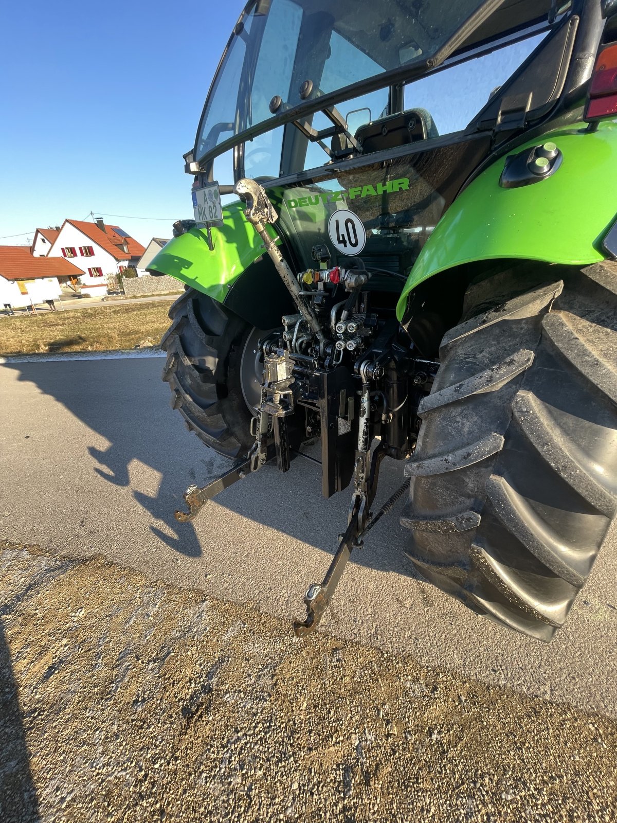 Traktor типа Deutz-Fahr Agrotron 85 MK 2, Gebrauchtmaschine в Westendorf (Фотография 10)