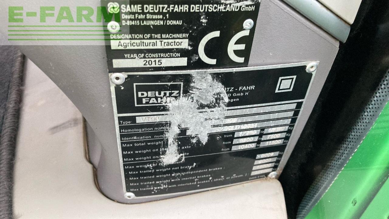 Traktor des Typs Deutz-Fahr Agrotron 9340 - HOT DEAL, Gebrauchtmaschine in Hamburg (Bild 17)