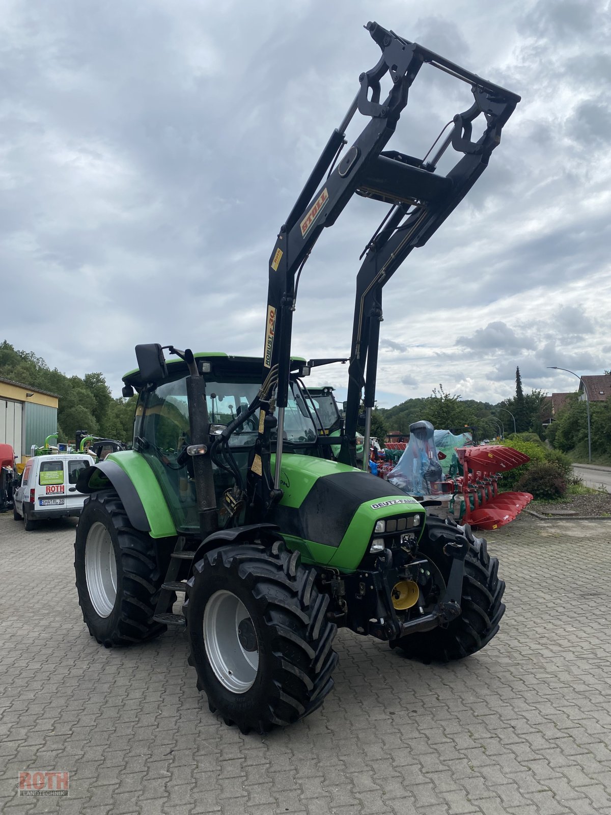 Traktor Türe ait Deutz-Fahr Agrotron K 100 Profiline, Gebrauchtmaschine içinde Untermünkheim (resim 3)