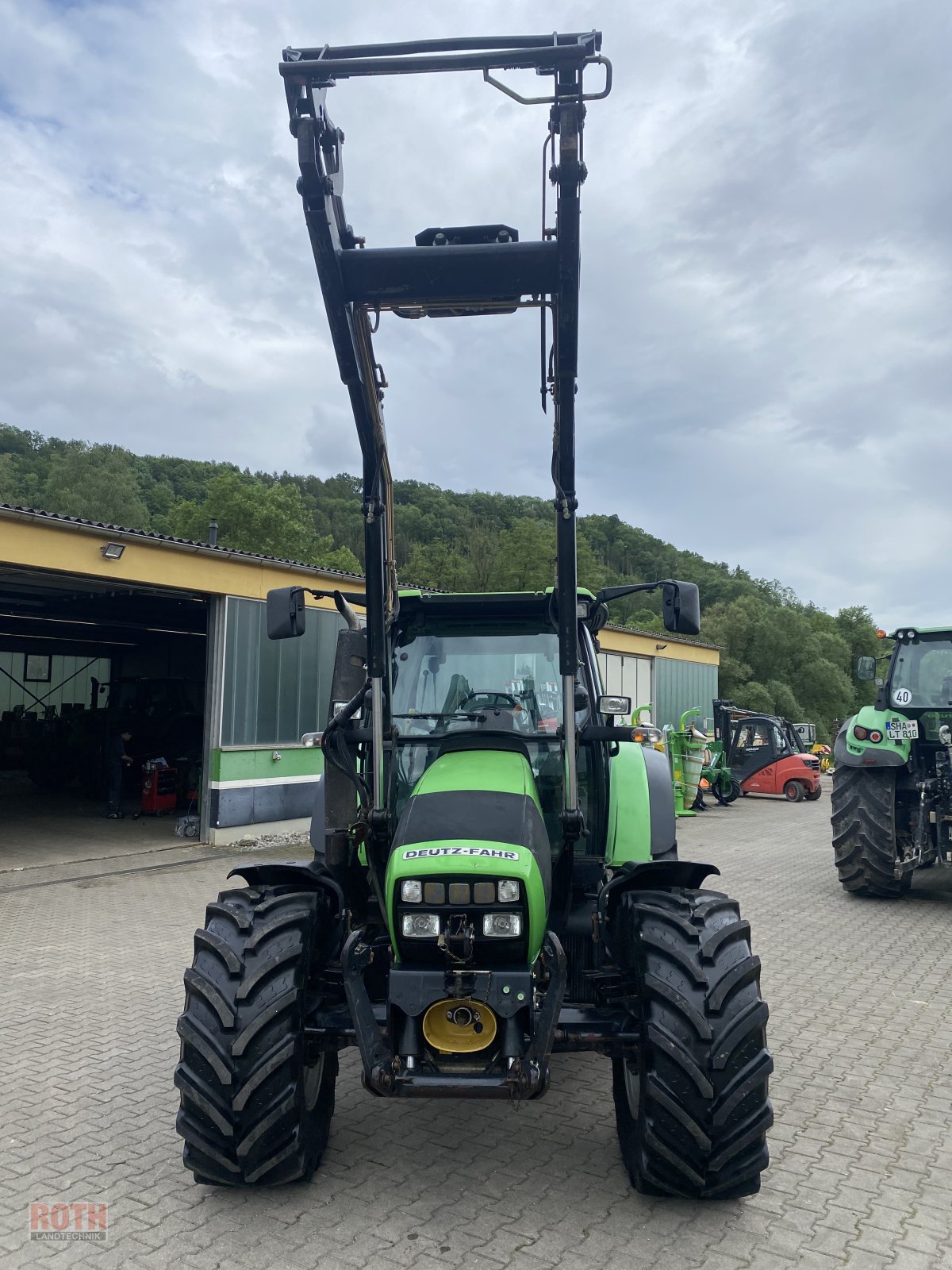 Traktor Türe ait Deutz-Fahr Agrotron K 100 Profiline, Gebrauchtmaschine içinde Untermünkheim (resim 4)