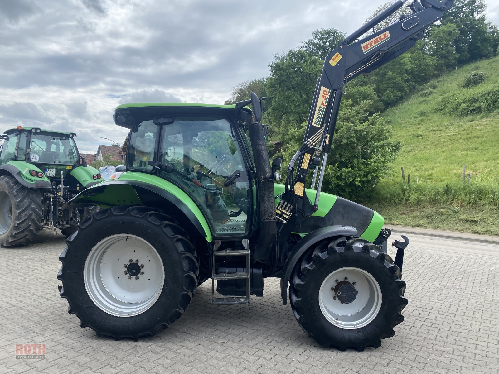 Traktor van het type Deutz-Fahr Agrotron K 100 Profiline, Gebrauchtmaschine in Untermünkheim (Foto 1)