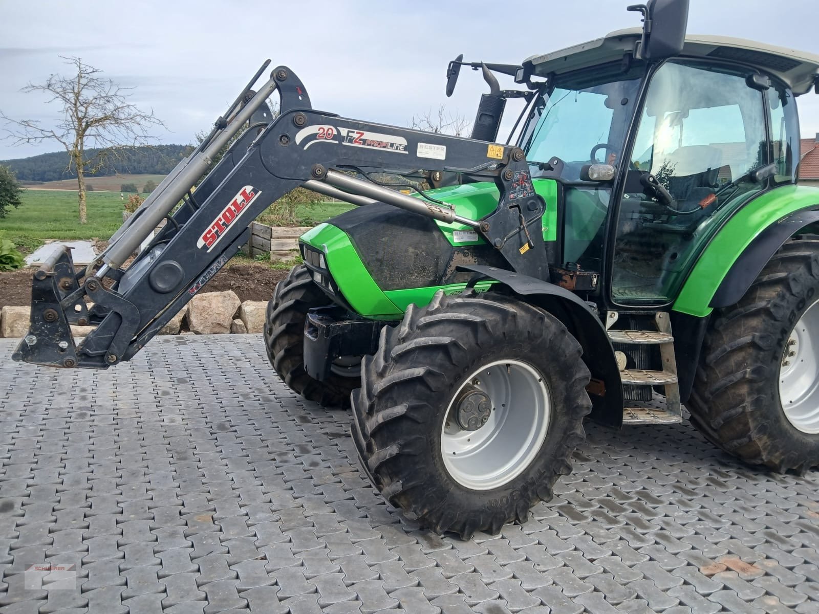 Traktor типа Deutz-Fahr Agrotron K 410, Gebrauchtmaschine в Schwandorf (Фотография 1)