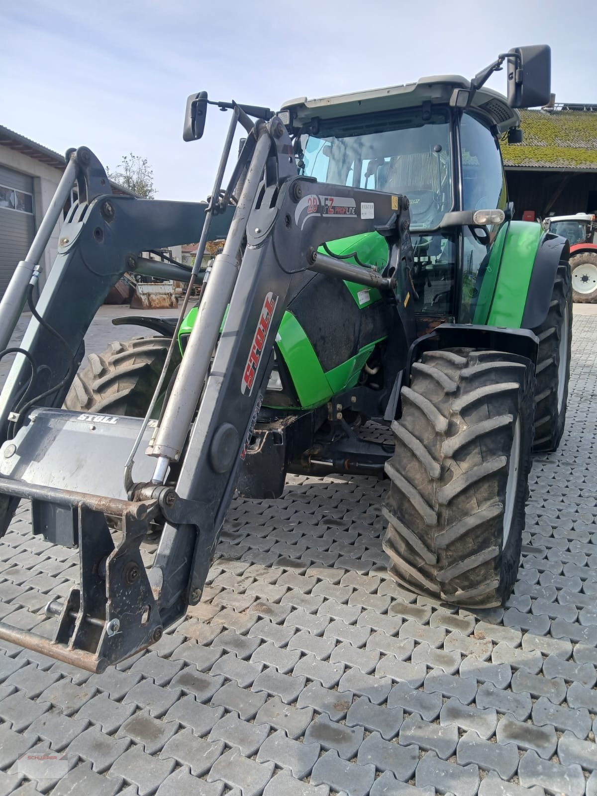 Traktor des Typs Deutz-Fahr Agrotron K 410, Gebrauchtmaschine in Schwandorf (Bild 2)