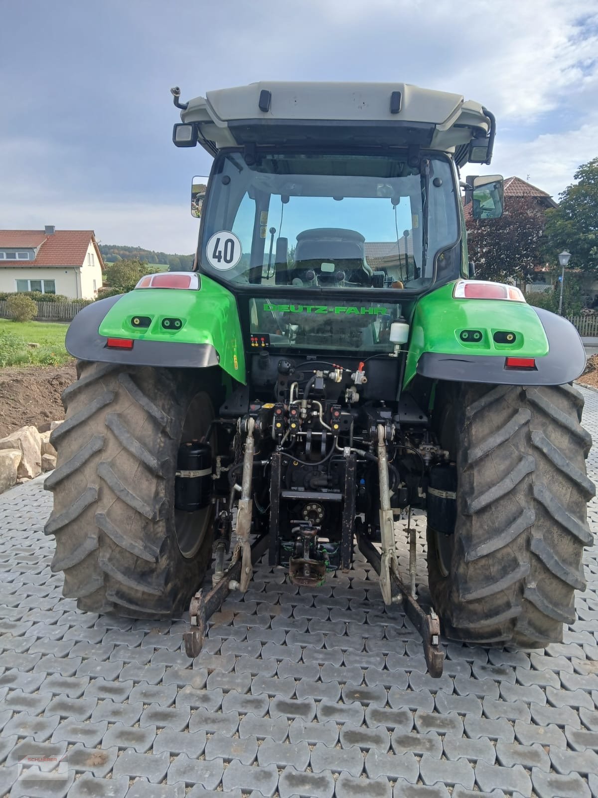 Traktor типа Deutz-Fahr Agrotron K 410, Gebrauchtmaschine в Schwandorf (Фотография 3)