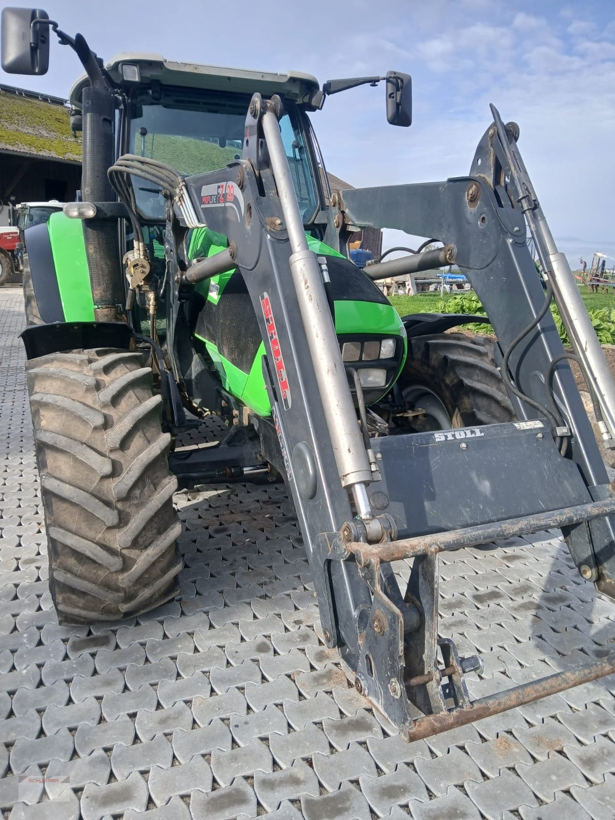 Traktor des Typs Deutz-Fahr Agrotron K 410, Gebrauchtmaschine in Schwandorf (Bild 4)