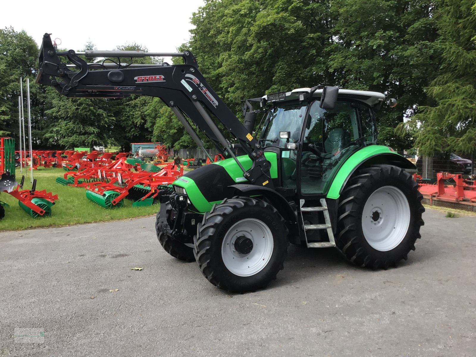 Traktor Türe ait Deutz-Fahr Agrotron K 410, Gebrauchtmaschine içinde Marsberg (resim 3)