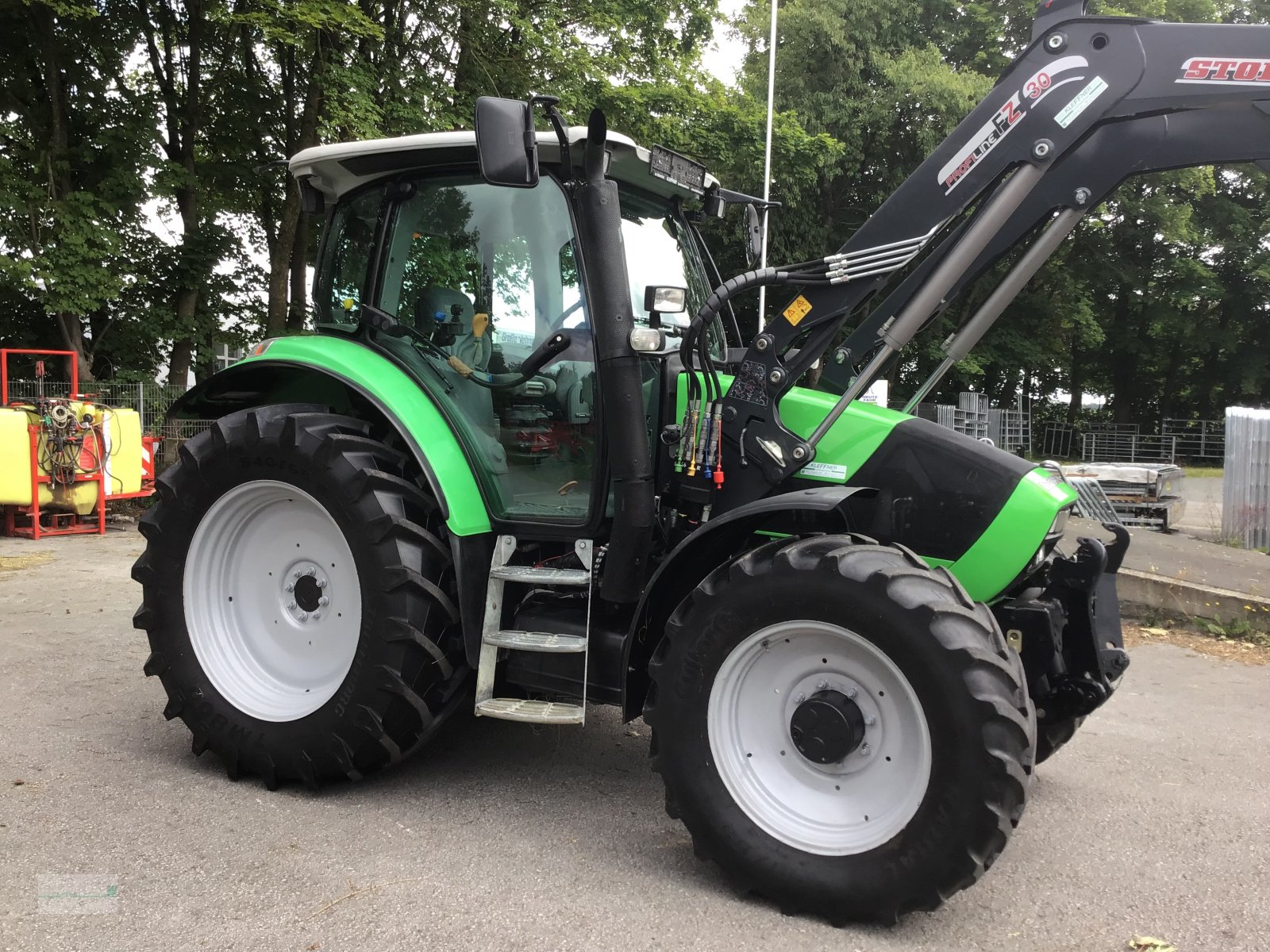 Traktor Türe ait Deutz-Fahr Agrotron K 410, Gebrauchtmaschine içinde Marsberg (resim 10)