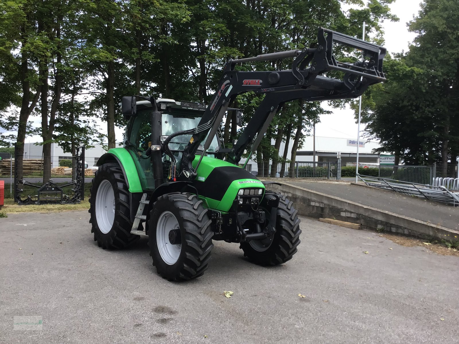 Traktor типа Deutz-Fahr Agrotron K 410, Gebrauchtmaschine в Marsberg (Фотография 12)