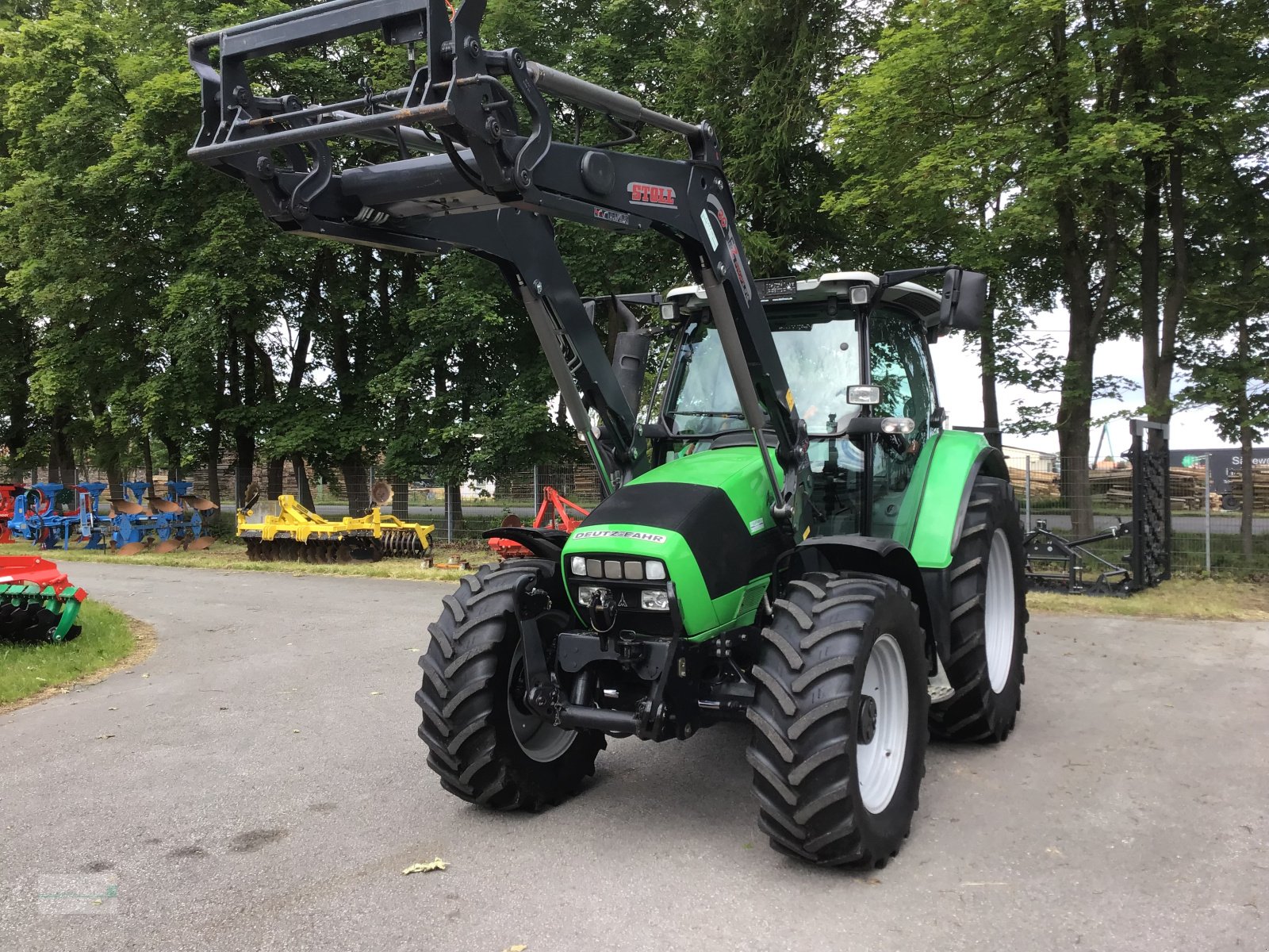 Traktor des Typs Deutz-Fahr Agrotron K 410, Gebrauchtmaschine in Marsberg (Bild 13)