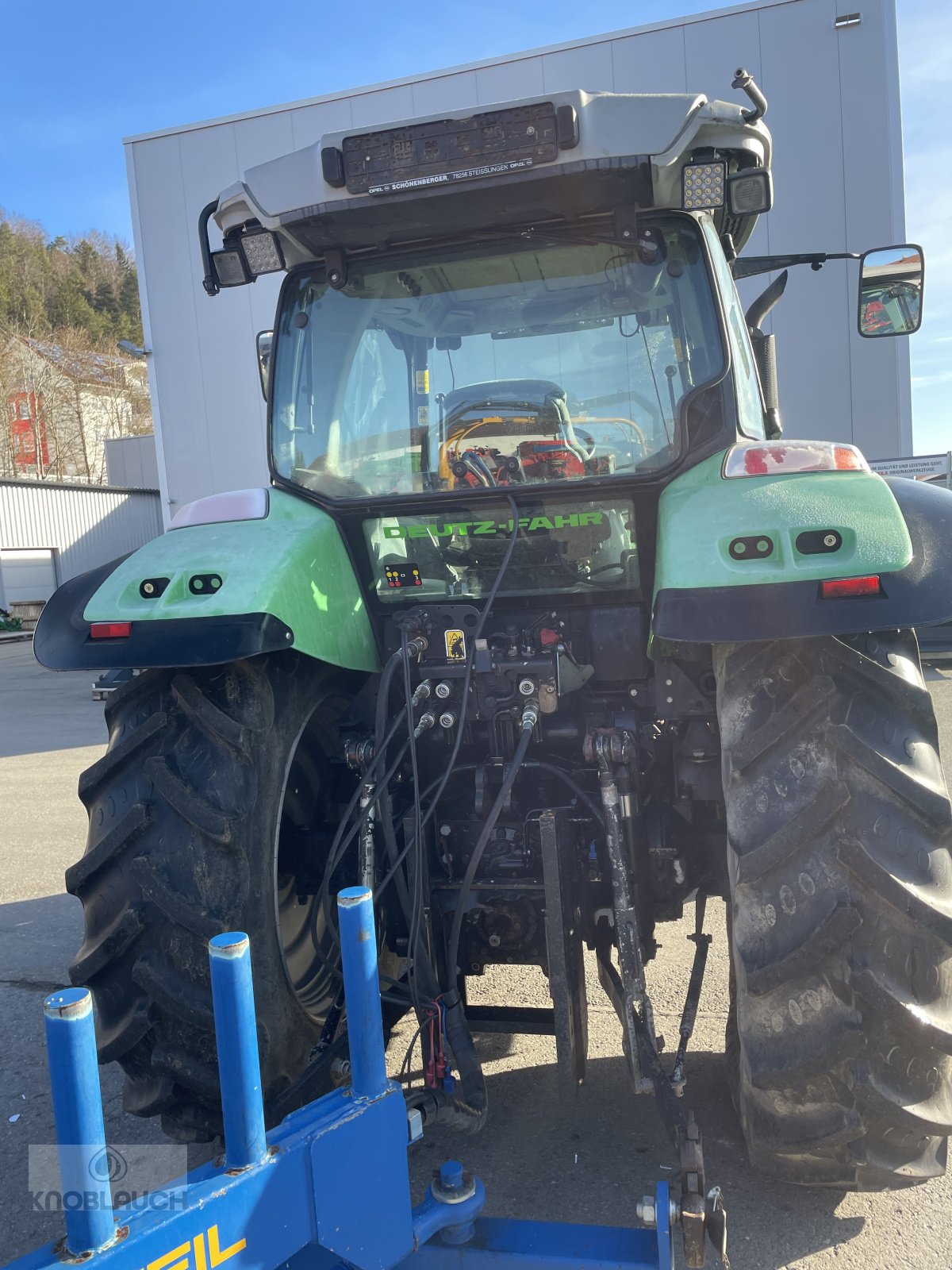 Traktor Türe ait Deutz-Fahr Agrotron K 420, Gebrauchtmaschine içinde Immendingen (resim 5)