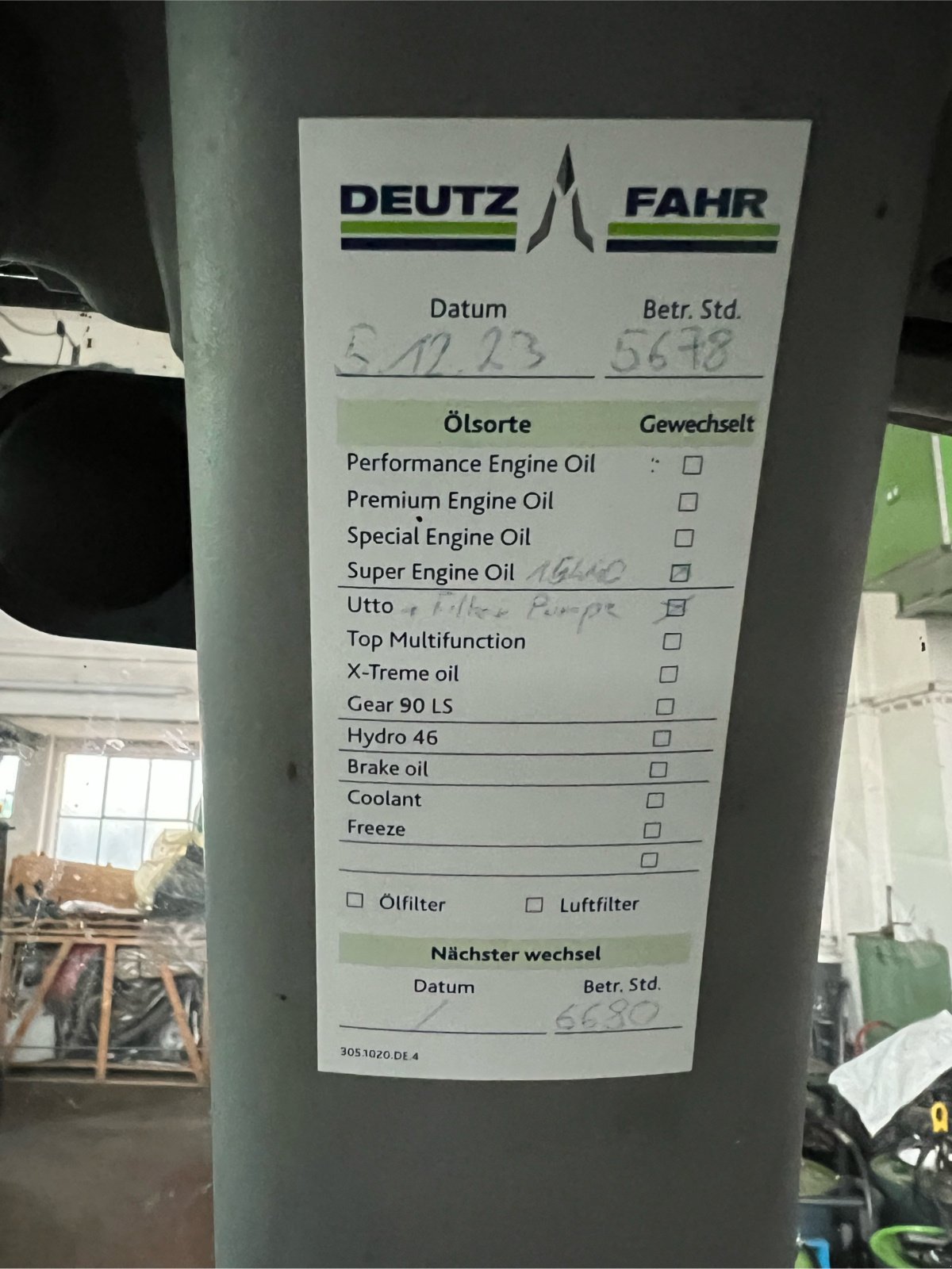 Traktor типа Deutz-Fahr Agrotron K 90, Gebrauchtmaschine в Freising (Фотография 13)