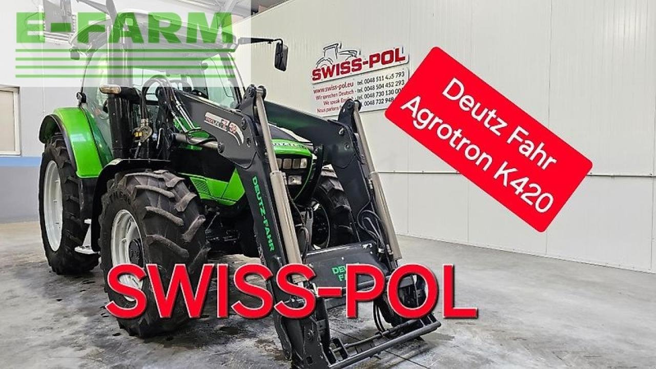 Traktor του τύπου Deutz-Fahr agrotron k420, Gebrauchtmaschine σε MORDY (Φωτογραφία 1)