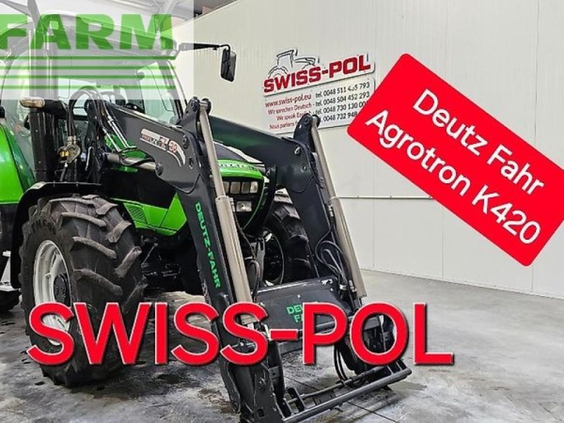 Traktor typu Deutz-Fahr agrotron k420, Gebrauchtmaschine w MORDY