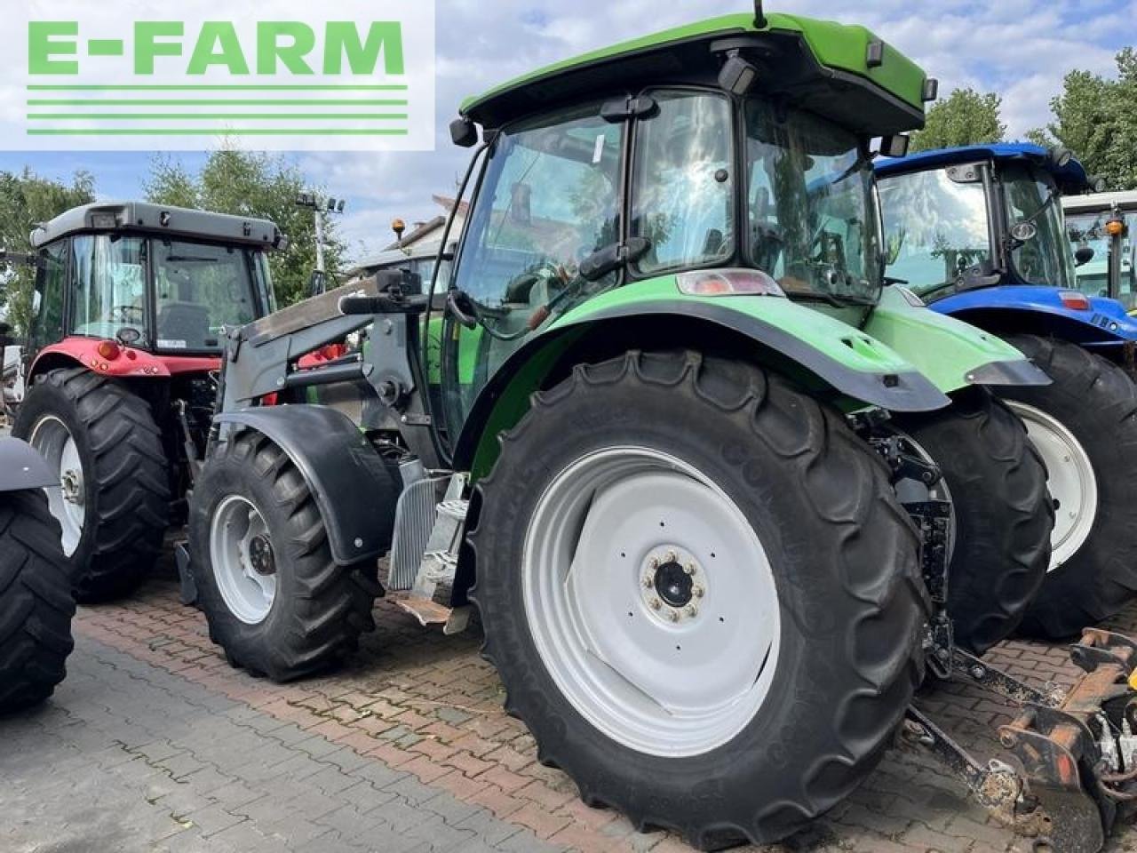 Traktor tip Deutz-Fahr agrotron k90 + quicke q55, Gebrauchtmaschine in DAMAS?AWEK (Poză 9)