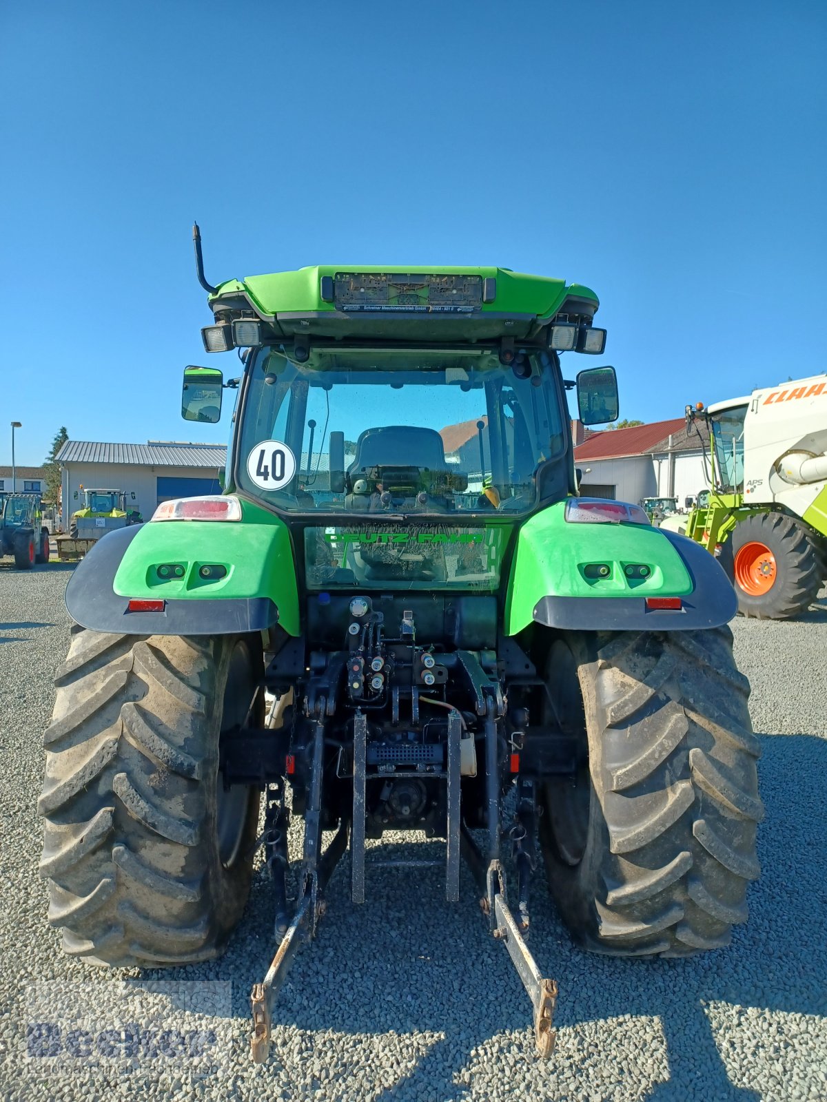 Traktor Türe ait Deutz-Fahr Agrotron K90, Gebrauchtmaschine içinde Weimar-Niederwalgern (resim 7)