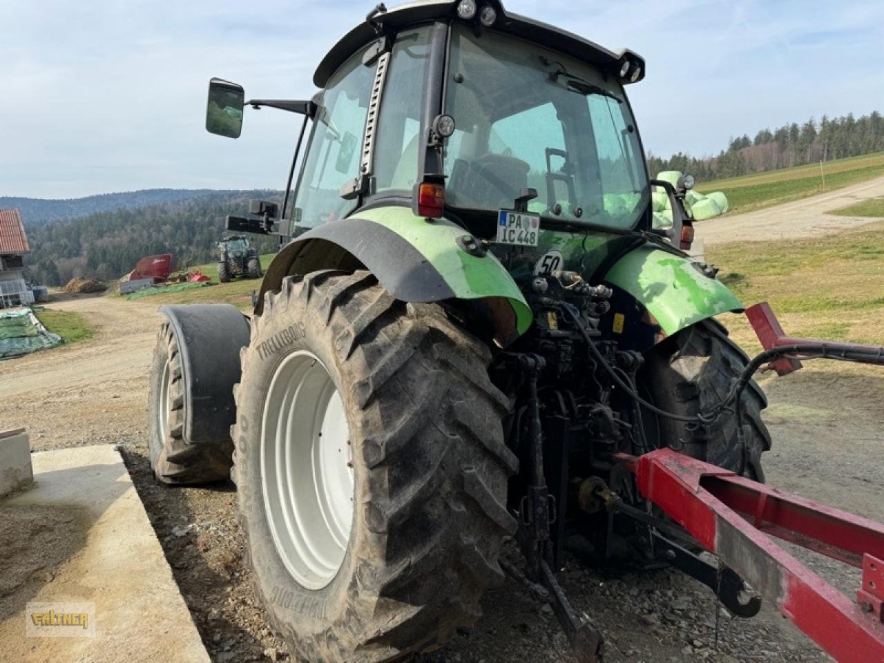 Traktor Türe ait Deutz-Fahr AGROTRON M 410, Gebrauchtmaschine içinde Büchlberg (resim 2)