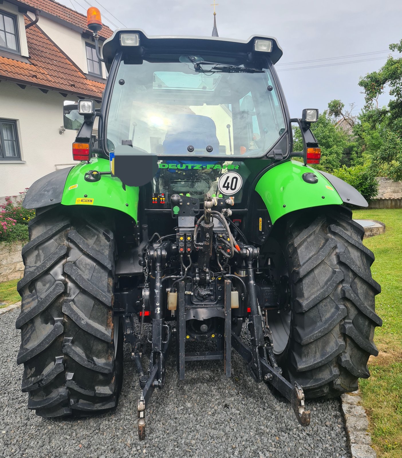 Traktor του τύπου Deutz-Fahr Agrotron M 610, Gebrauchtmaschine σε Sulzdorf (Φωτογραφία 2)