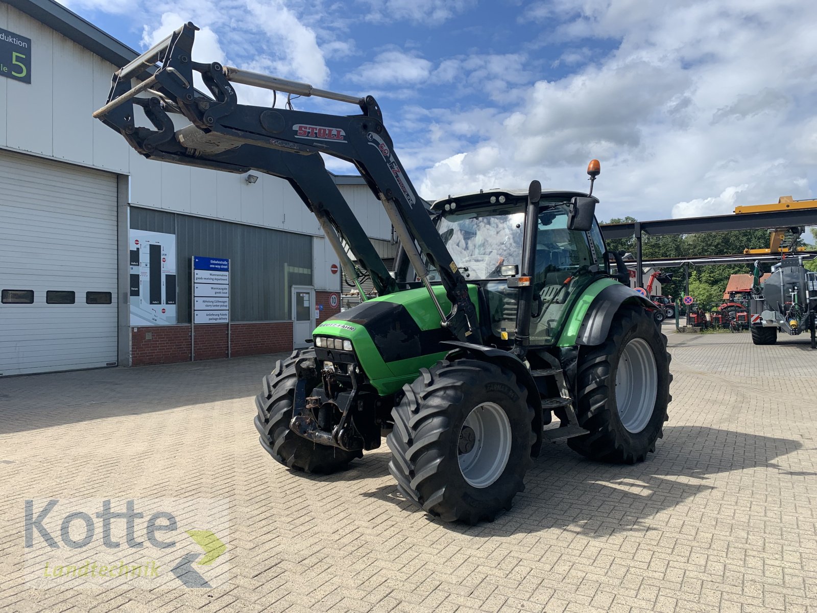 Traktor del tipo Deutz-Fahr Agrotron M 615 Profiline, Gebrauchtmaschine In Rieste (Immagine 1)