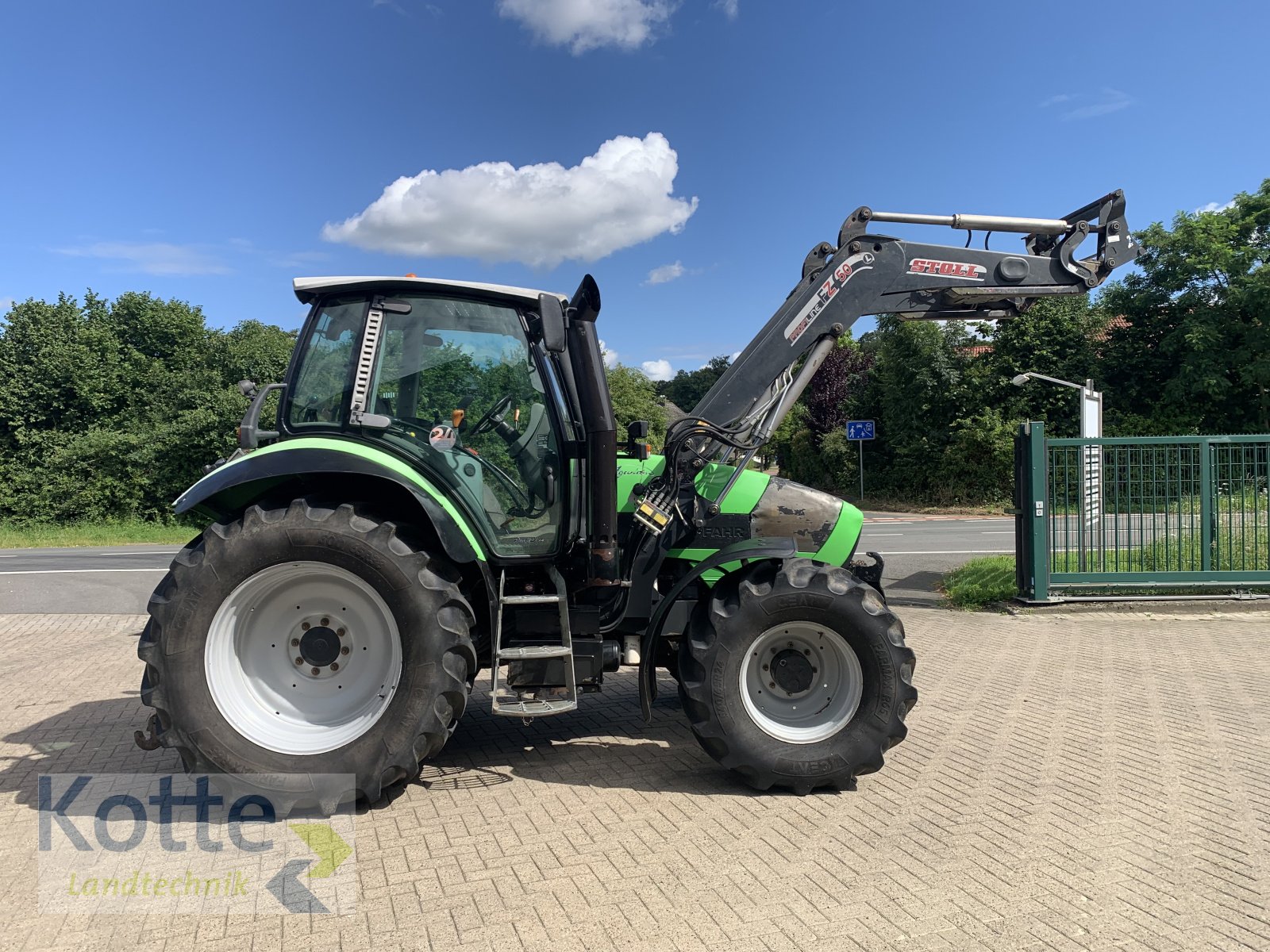 Traktor des Typs Deutz-Fahr Agrotron M 615 Profiline, Gebrauchtmaschine in Rieste (Bild 8)