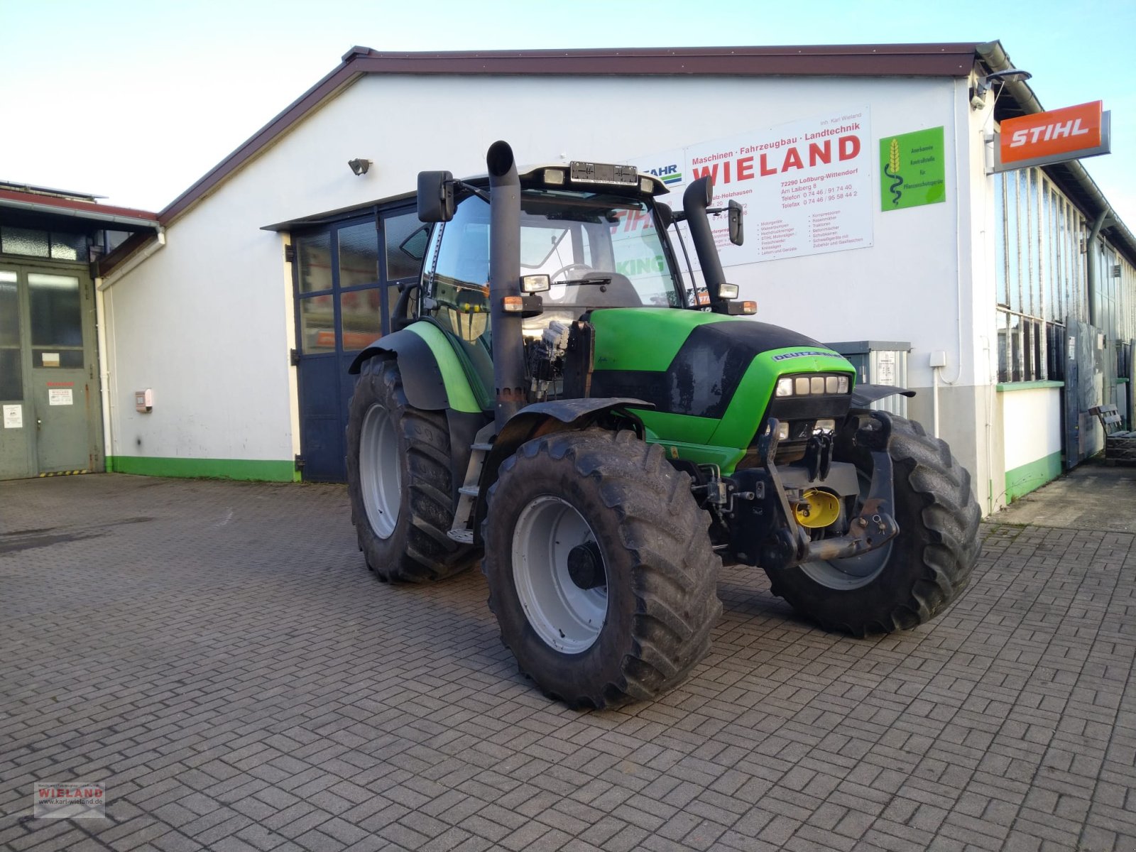 Traktor van het type Deutz-Fahr Agrotron M 620 Profiline, Gebrauchtmaschine in Lossburg-Wittendorf (Foto 1)