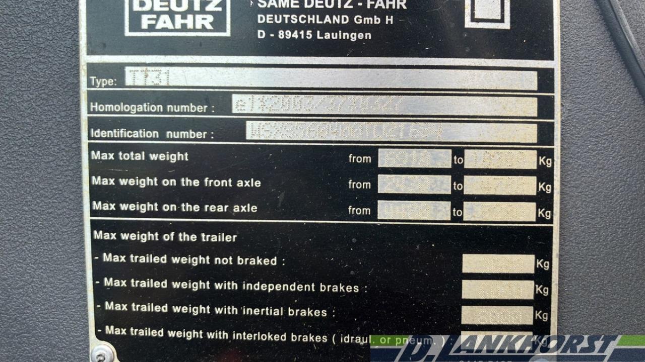 Traktor του τύπου Deutz-Fahr Agrotron M 620, Gebrauchtmaschine σε Neuenhaus (Φωτογραφία 19)