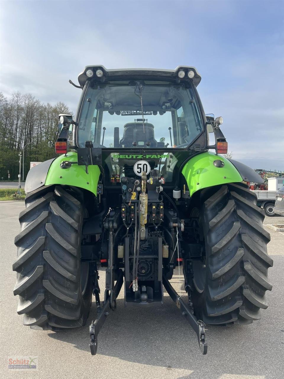 Traktor des Typs Deutz-Fahr Agrotron M410 FZW Motor neu, Gebrauchtmaschine in Schierling (Bild 4)