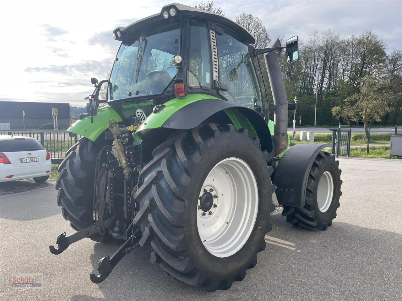 Traktor des Typs Deutz-Fahr Agrotron M410 FZW / Motor neu, Gebrauchtmaschine in Schierling (Bild 5)