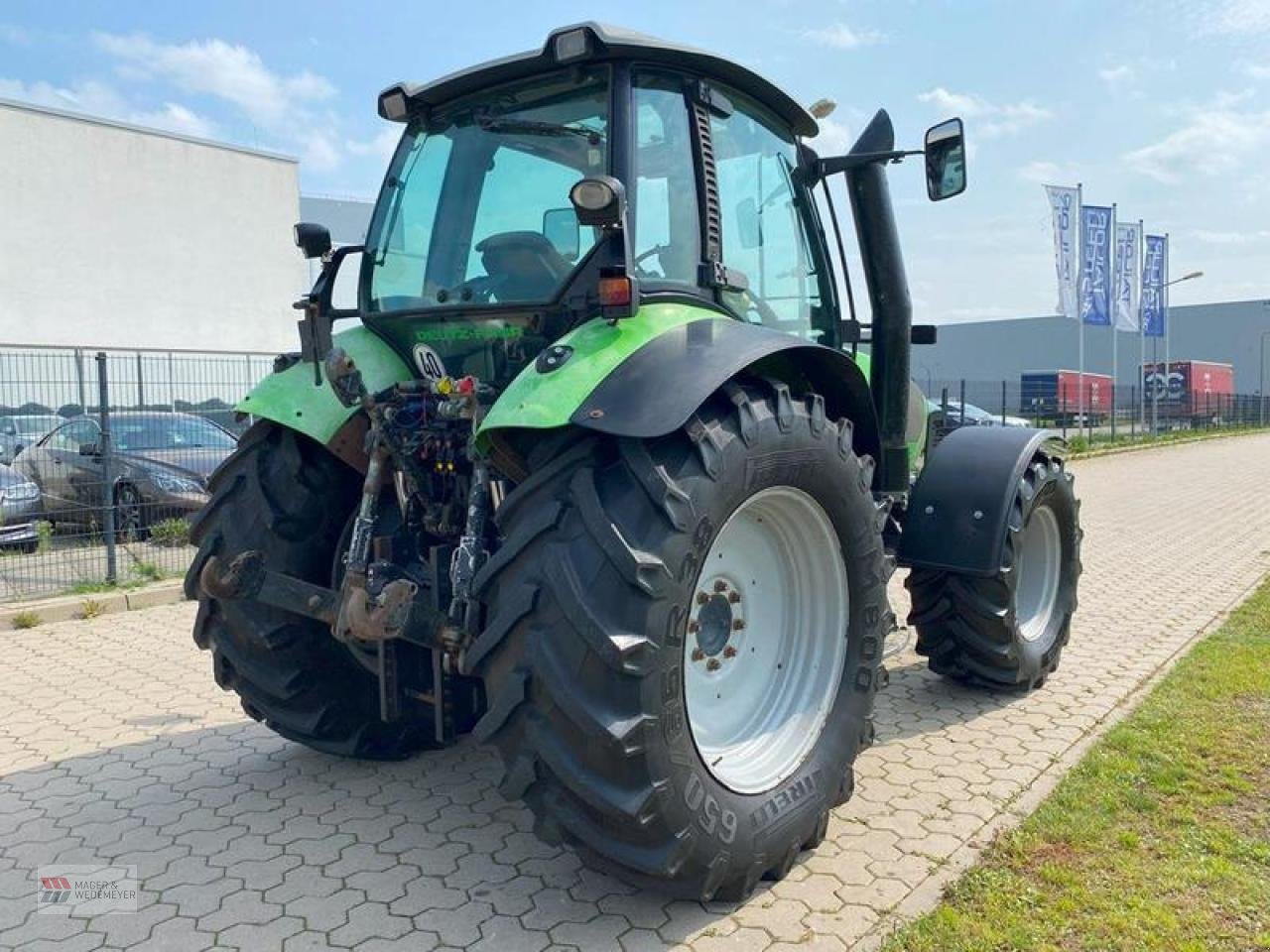 Traktor Türe ait Deutz-Fahr AGROTRON TTV 610 M. FRONTZAPFWELLE, Gebrauchtmaschine içinde Oyten (resim 4)