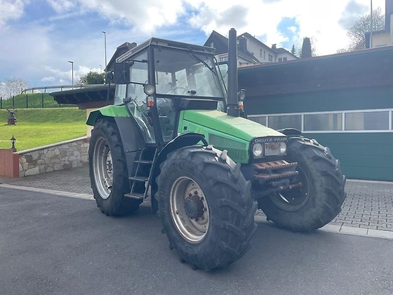 Traktor typu Deutz-Fahr AgroXtra 4.57 Plus Power Schräghauber Allradschlepper 40km/h 1.Hd, Gebrauchtmaschine w Niedernhausen (Zdjęcie 1)