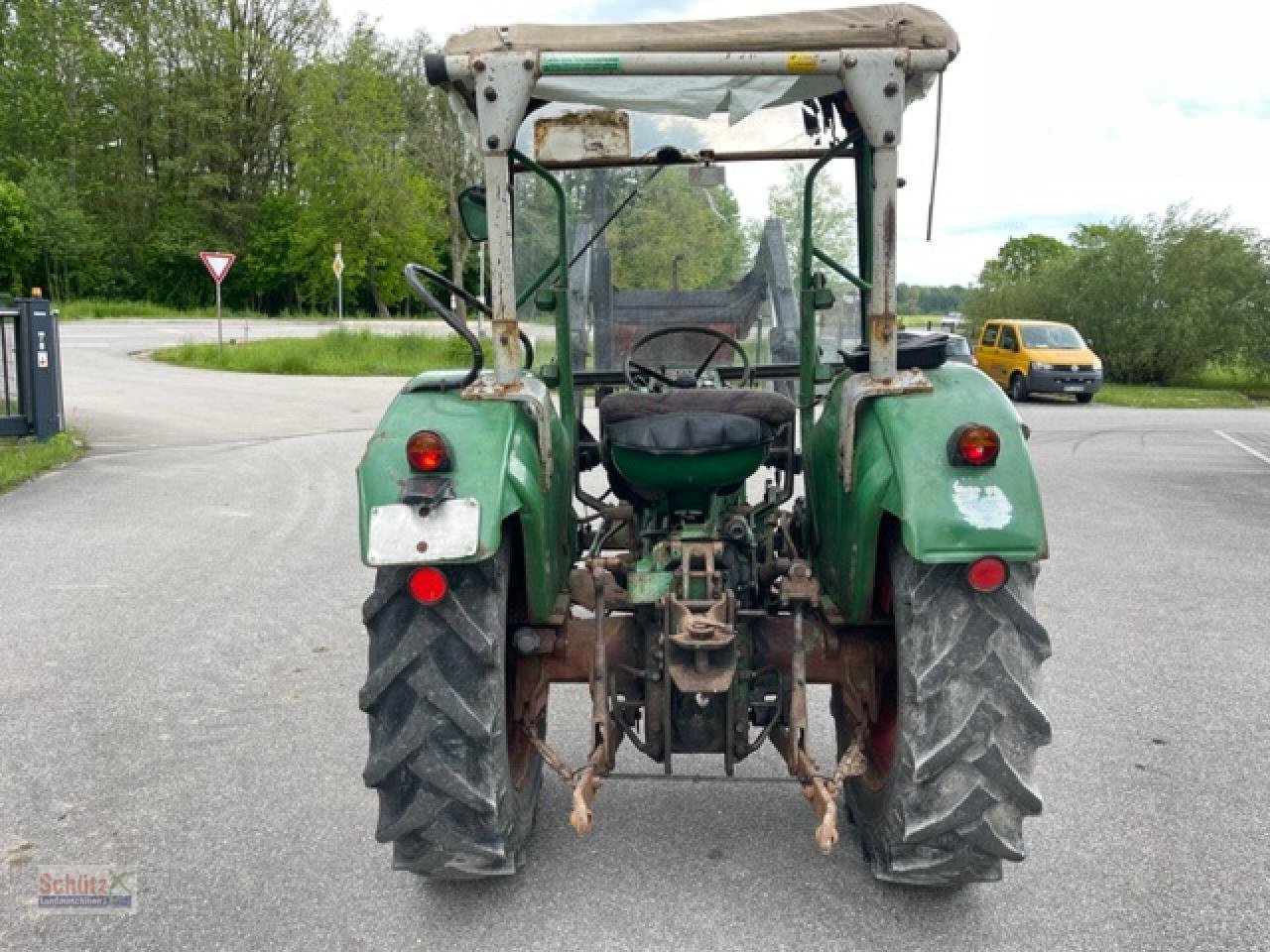 Traktor Türe ait Deutz-Fahr D 4005 Frontlader Kleintraktor Deutz, Gebrauchtmaschine içinde Schierling (resim 4)