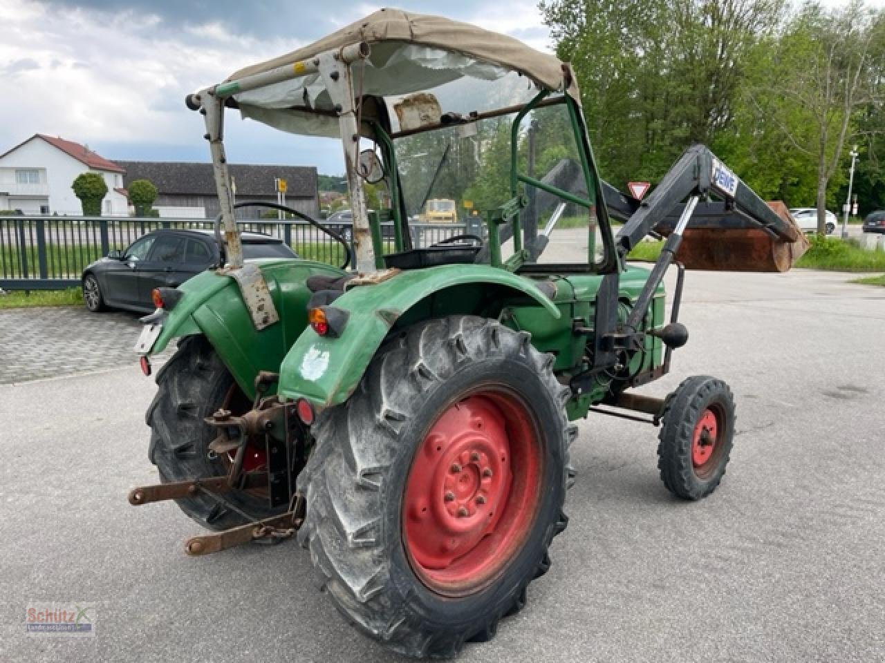 Traktor des Typs Deutz-Fahr D 4005 Frontlader Kleintraktor Deutz, Gebrauchtmaschine in Schierling (Bild 5)