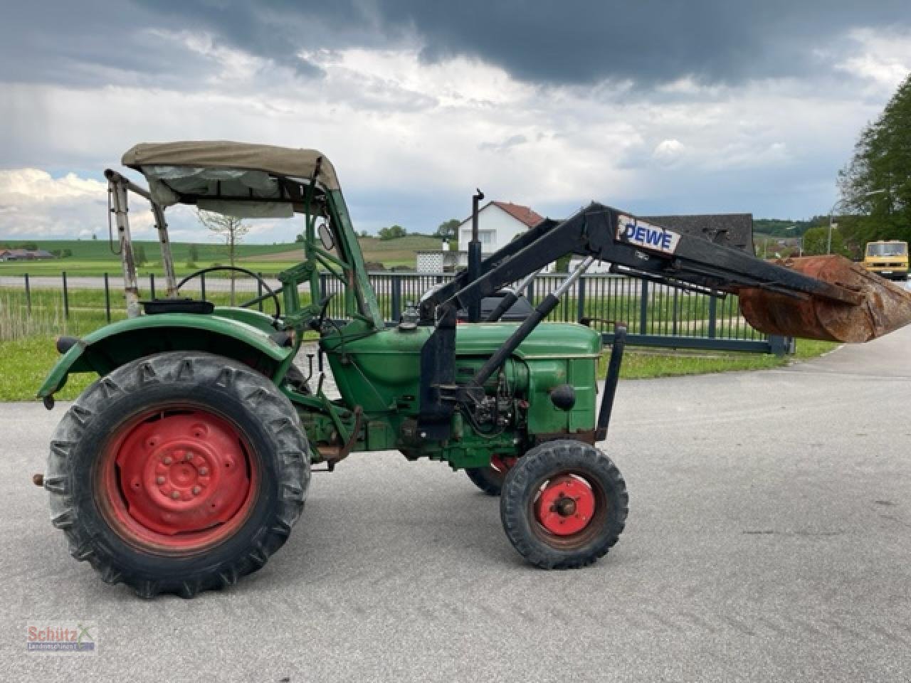 Traktor типа Deutz-Fahr D 4005 Frontlader Kleintraktor Deutz, Gebrauchtmaschine в Schierling (Фотография 7)