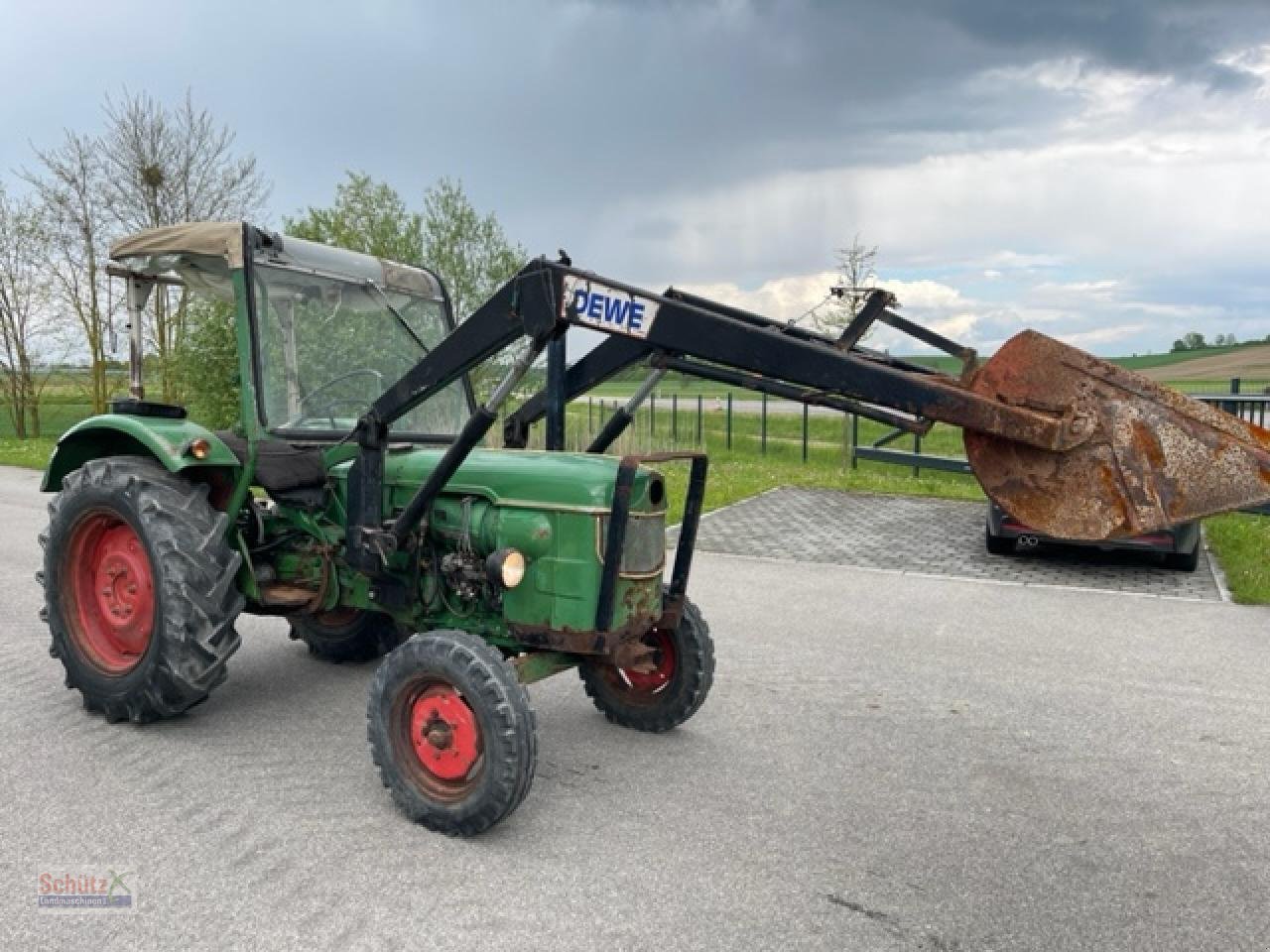 Traktor des Typs Deutz-Fahr D 4005 Frontlader Kleintraktor Deutz, Gebrauchtmaschine in Schierling (Bild 8)