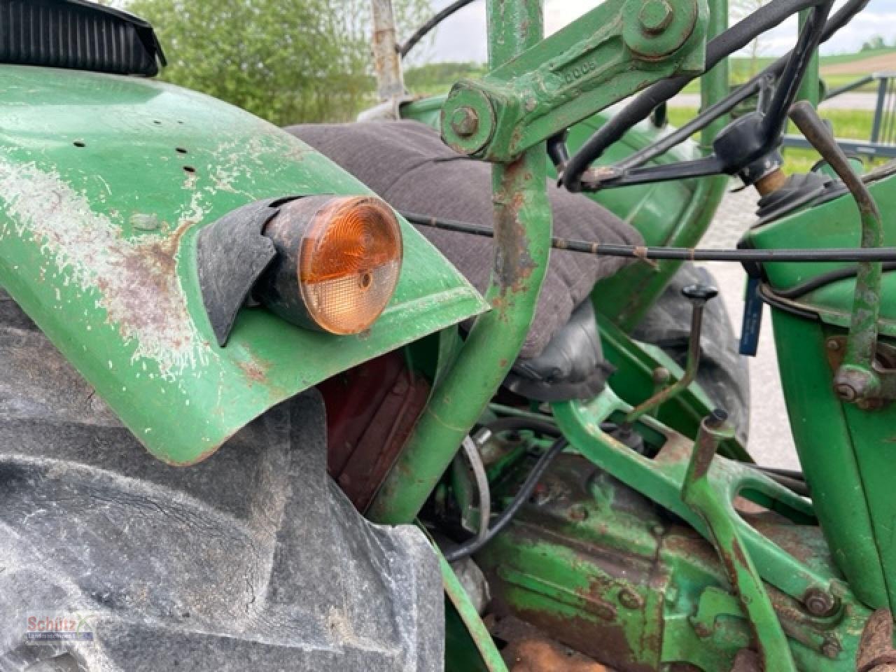 Traktor van het type Deutz-Fahr D 4005 Frontlader Kleintraktor Deutz, Gebrauchtmaschine in Schierling (Foto 16)