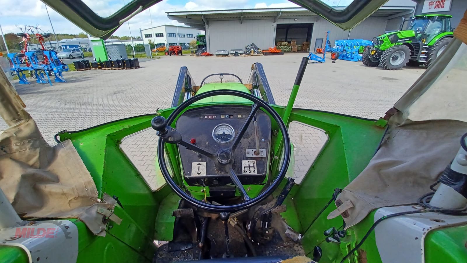 Traktor van het type Deutz-Fahr D 4006, Gebrauchtmaschine in Creußen (Foto 6)