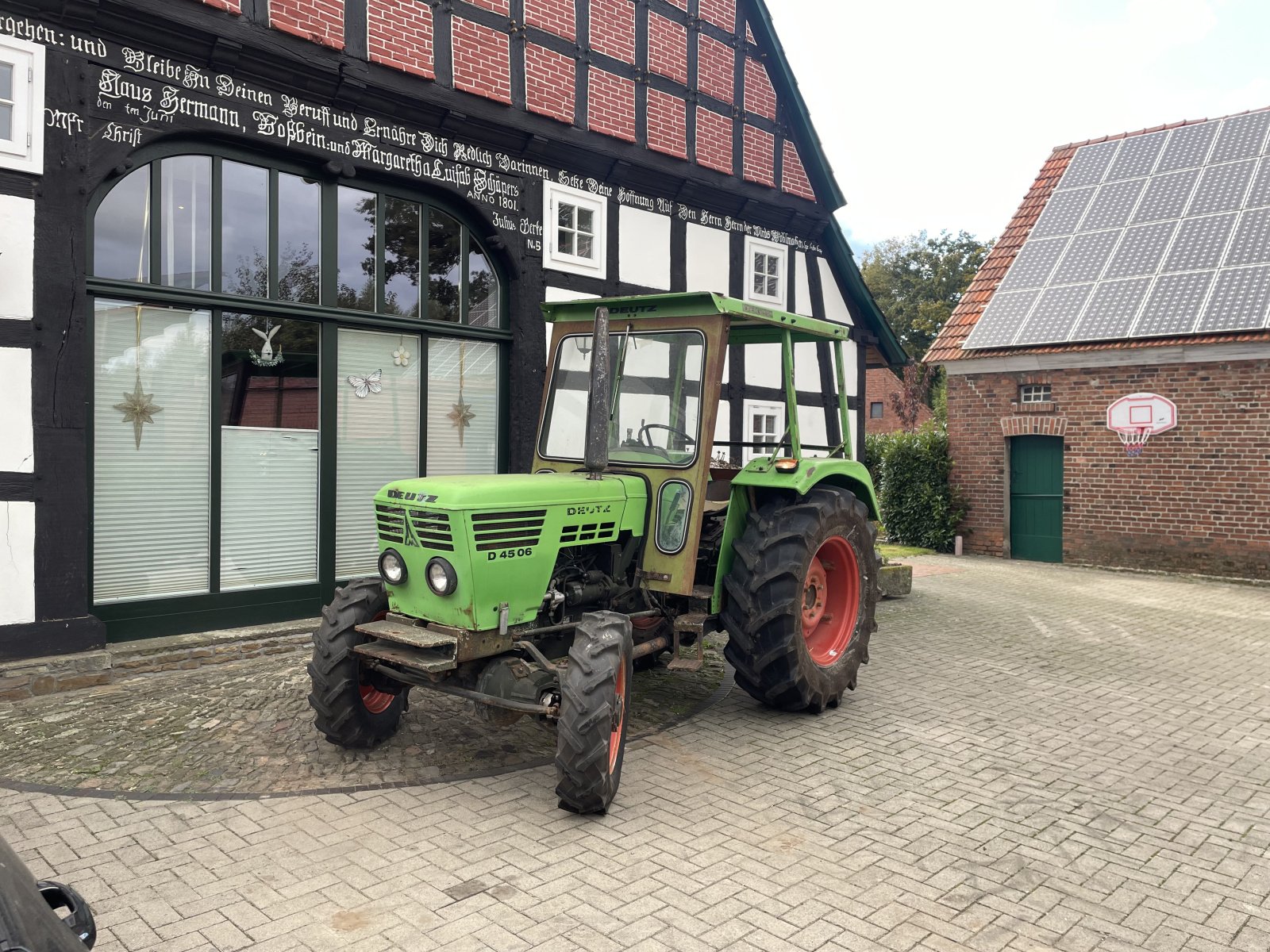 Traktor typu Deutz-Fahr D 4506 A, Gebrauchtmaschine w Hunteburg (Zdjęcie 1)