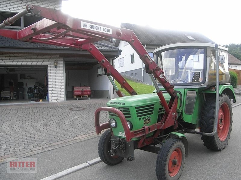 Traktor tipa Deutz-Fahr D 4506, Gebrauchtmaschine u Zell a. H.