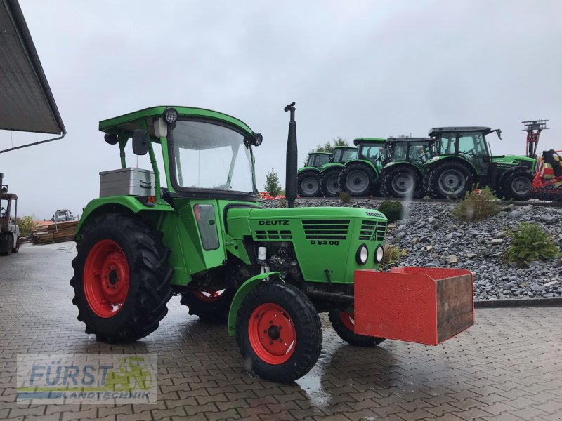 Traktor Türe ait Deutz-Fahr D 5206, Gebrauchtmaschine içinde Perlesreut (resim 1)