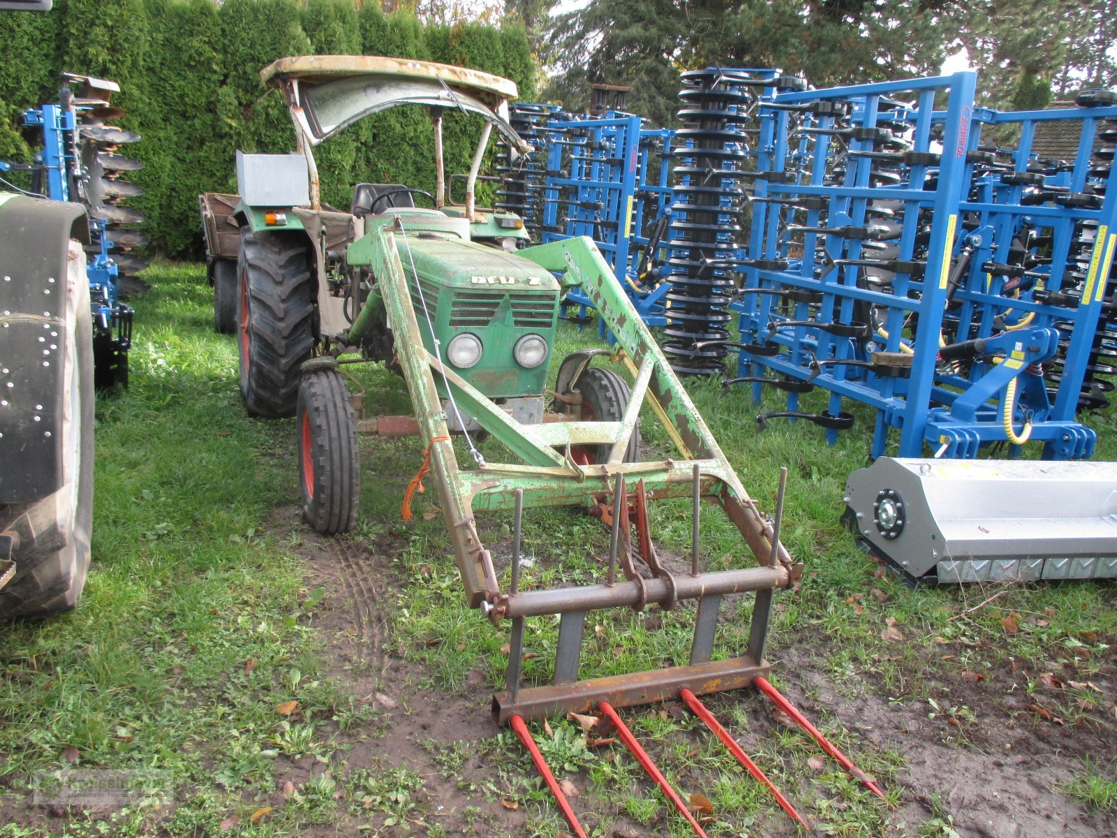 Traktor del tipo Deutz-Fahr D 5506, Gebrauchtmaschine en Feuchtwangen (Imagen 1)