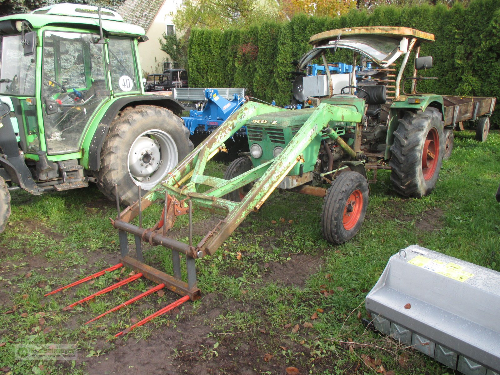 Traktor del tipo Deutz-Fahr D 5506, Gebrauchtmaschine en Feuchtwangen (Imagen 2)