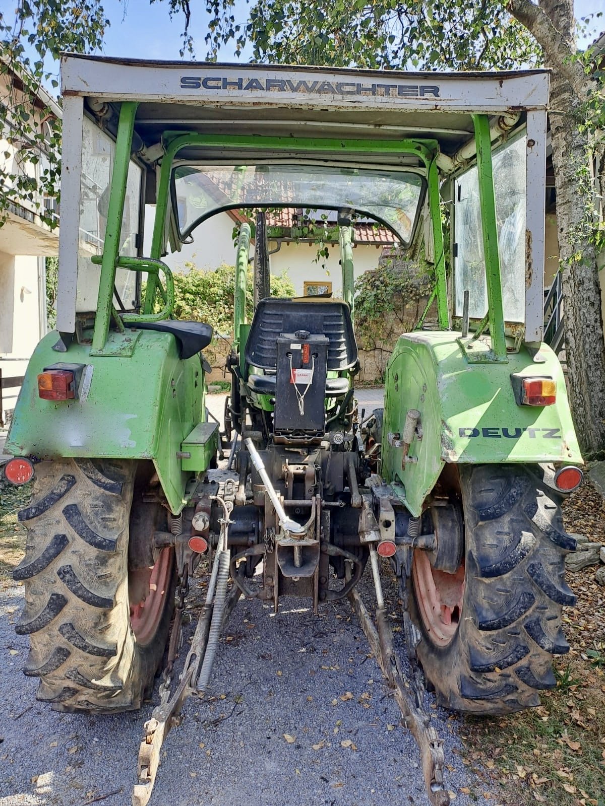 Traktor Türe ait Deutz-Fahr D 6206, Gebrauchtmaschine içinde Röttingen (resim 2)