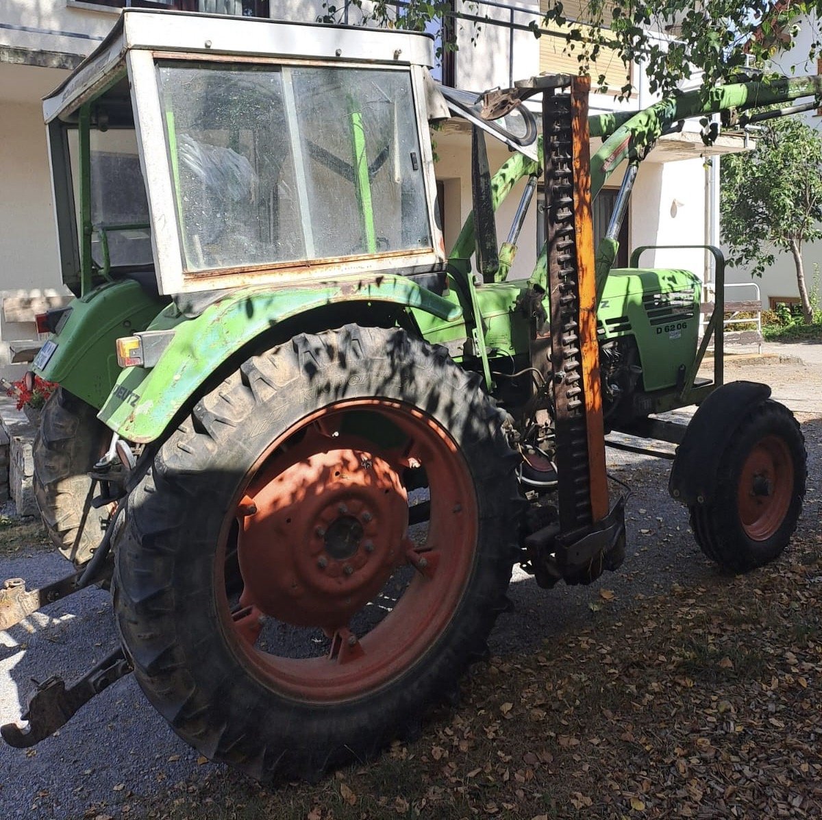 Traktor del tipo Deutz-Fahr D 6206, Gebrauchtmaschine en Röttingen (Imagen 3)