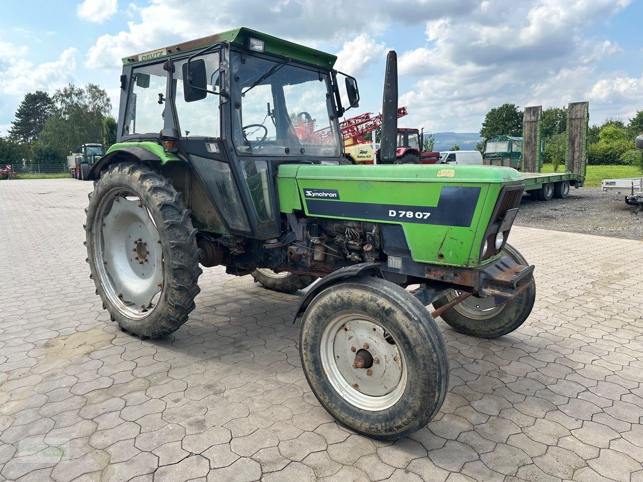 Traktor des Typs Deutz-Fahr D7807 Synchron, Gebrauchtmaschine in Coppenbruegge (Bild 4)