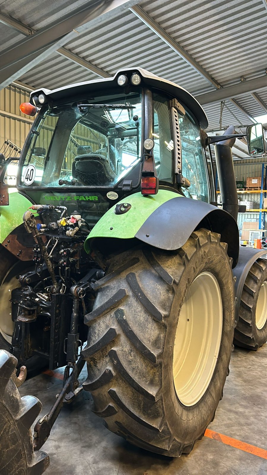 Traktor of the type Deutz-Fahr Deutz Agrotron TTV 430, Gebrauchtmaschine in Husum (Picture 7)